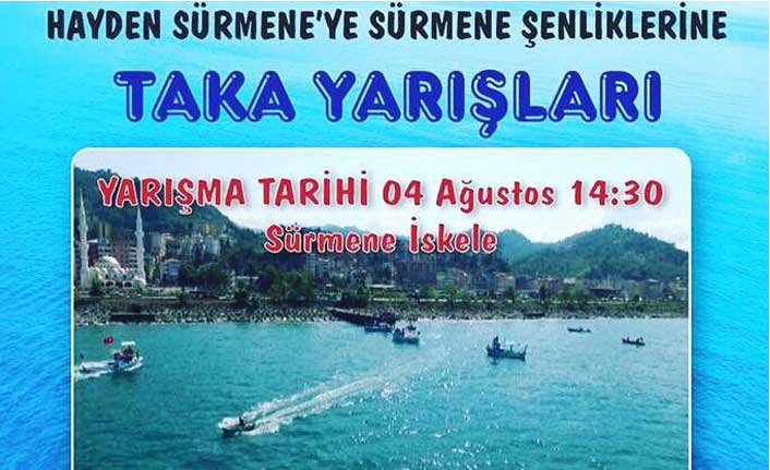 Sürmene'de Takalar Yarışacak