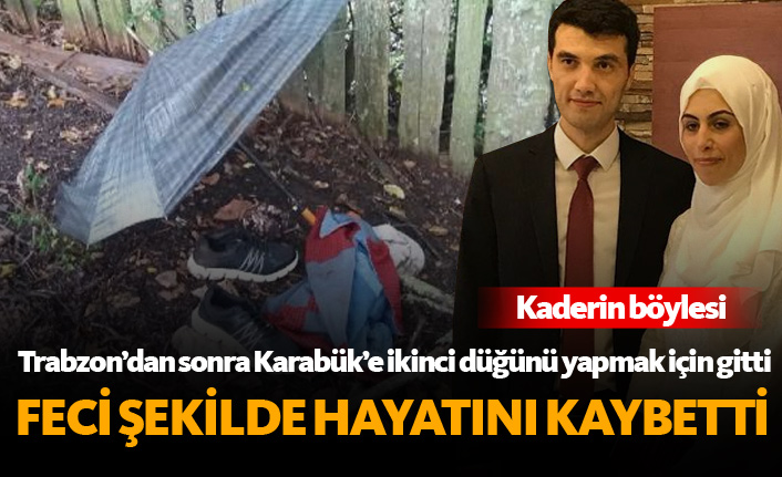 Trabzon'da evlenen savcı ikinci düğün öncesi feci şekilde hayatını kaybetti