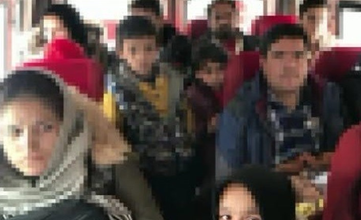 Van'da bir evde zorla tutulan kaçak şahıslar kurtarıldı