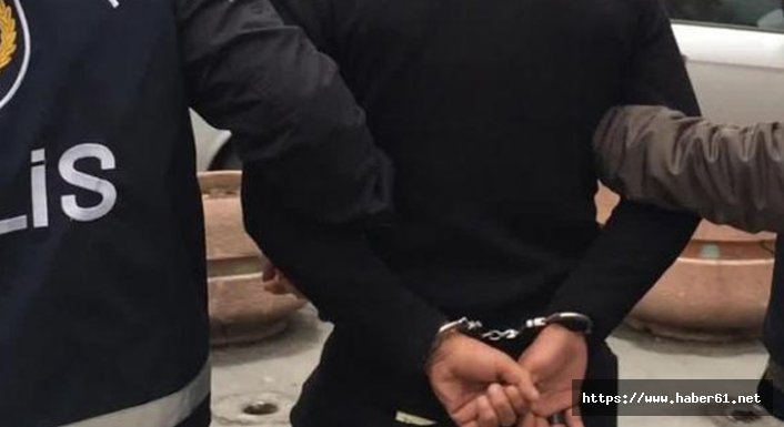 Çaldığı televizyon elindeyken polise yakalandı