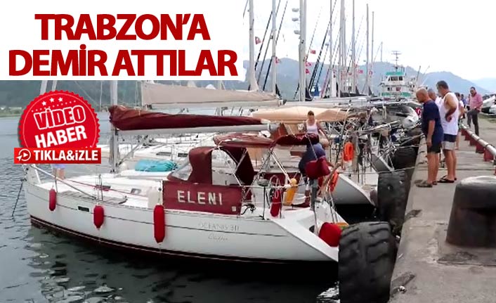 Trabzon'a demir attılar