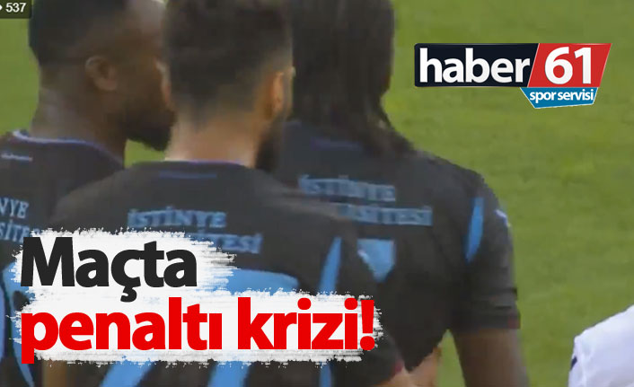 Trabzonspor Cagliari maçında penaltı krizi