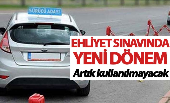 Ehliyet sınavında yeni dönem - Artık kullanılmayacak