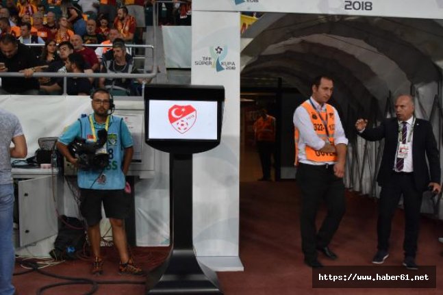 Süper Kupa'da VAR uygulanacak
