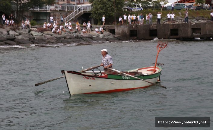 Sürmene'de taka yarışları nefes kesti