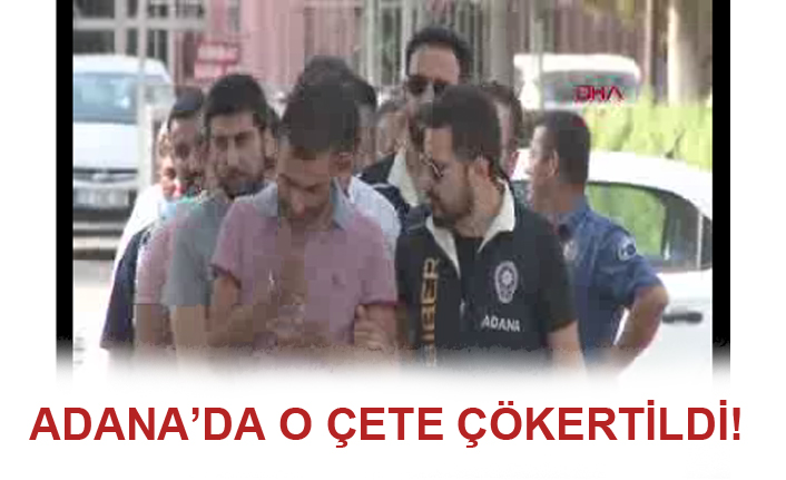 Adana'da bahis çetesi çökertildi!