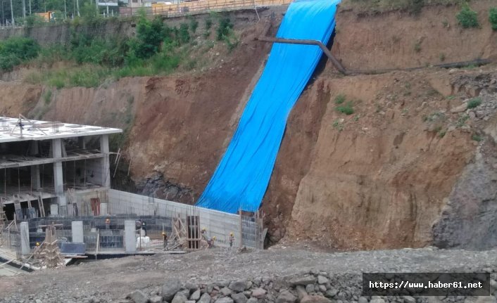 Toprak kaymasına brandalı çözüm