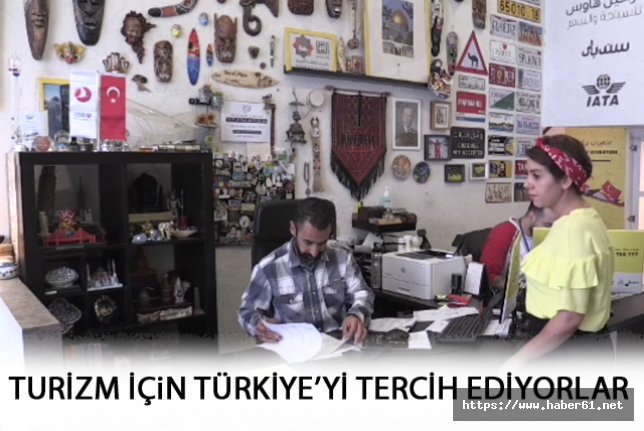 Filistinli Turistler Türkiye'yi tercih ediyor