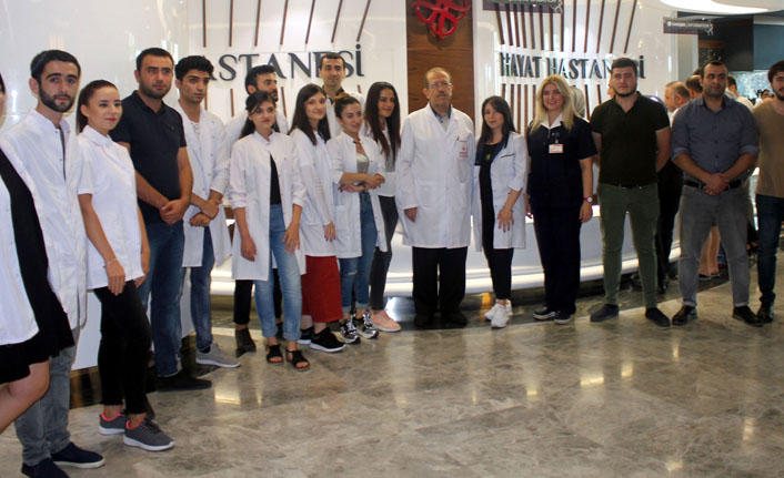 Gürcü tıp öğrencilerine uygulamalı ders