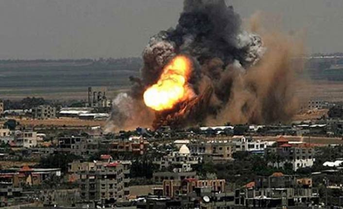 İsrail, Gazze şehir merkezini bombalıyor