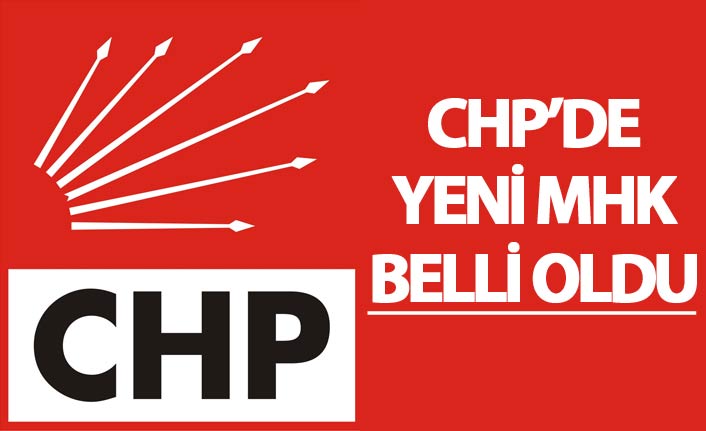 CHP'de MYK revizyonu