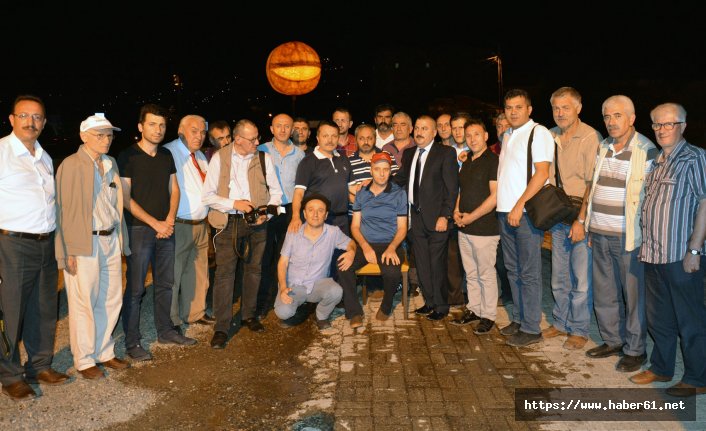 Kanserle mücadele eden gazateciye meslektaşlarından moral