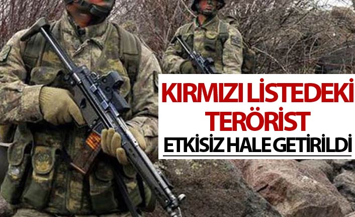 O terörist etkisiz hale getirildi - Kırmızı listede...