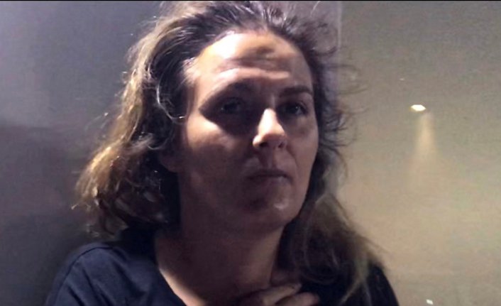 Trabzon'da yürürken başına taş düşen kadın şikayetçi oldu