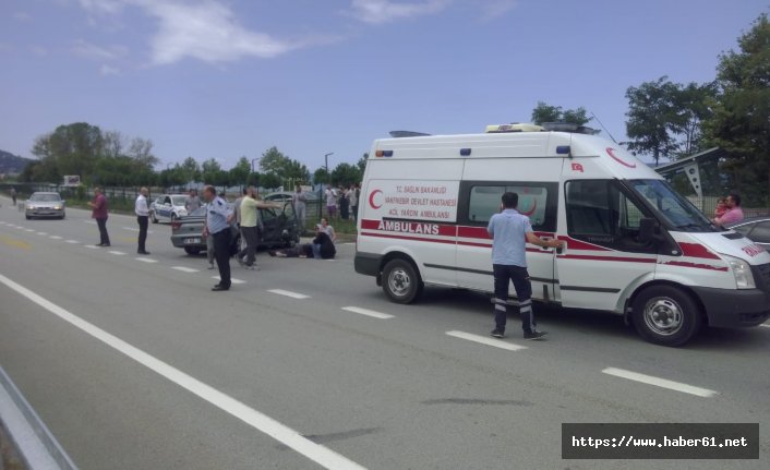Trabzon'da korkutan kaza: 4 yaralı
