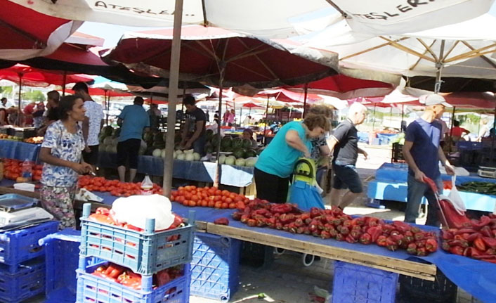 Balıkesir’de yazlıkçıya özel pazar