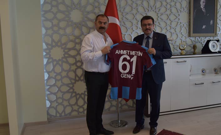 Trabzonspor'dan Başkan Genç'e teşekkür
