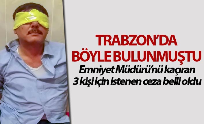 Iraklı Emniyet Müdürünü kaçıranlar için istenen ceza belli oldu