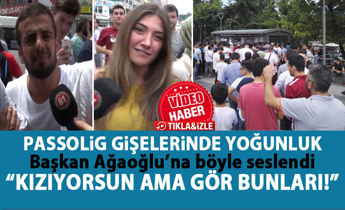 Trabzonspor - Sivasspor maçı öncesi passolig noktalarında yoğunluk