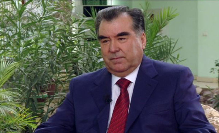 Tacikistan Cumhurbaşkanı İmamali Rahman Özbekistan'da