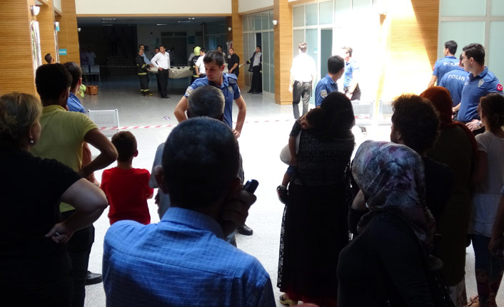 İlaçlarını yazdıramayınca hastanede intihar etmek istedi