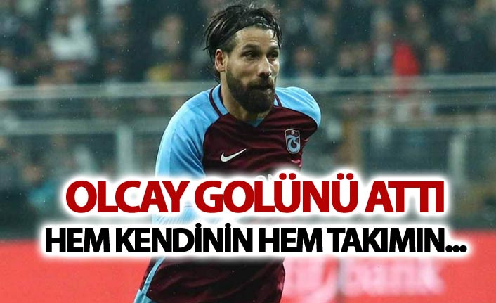 Olcay Golünü attı - Hem kendinin hem takımın...