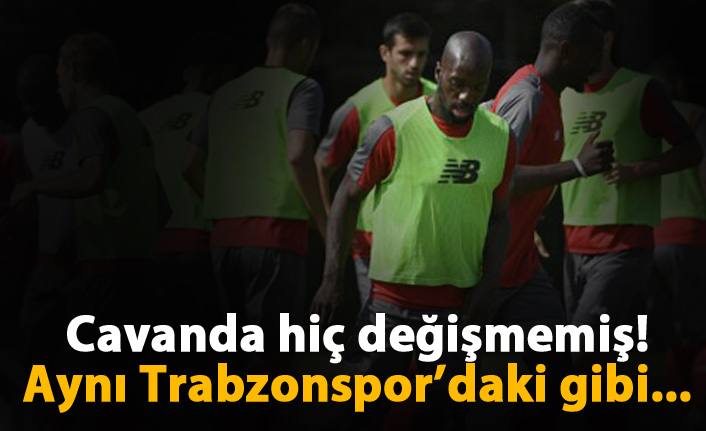 Cavanda Trabzonspor günlerini hatırlattı