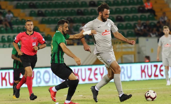 Akhisar ve Rizespor berabere
