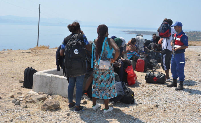Çanakkale’de 93 göçmen yakalandı