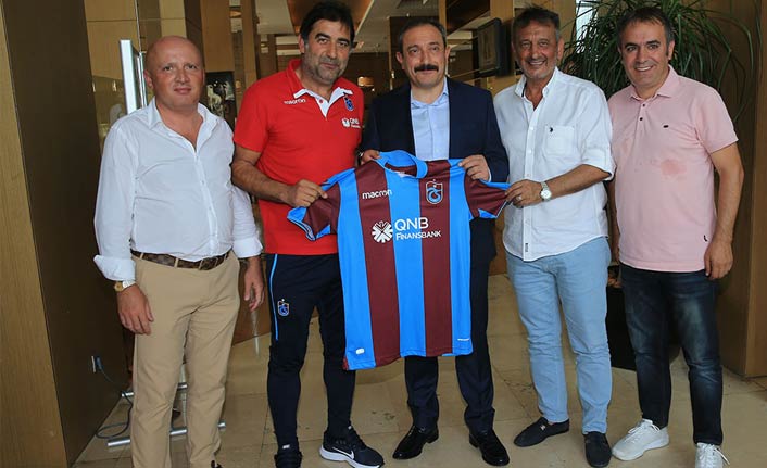 Trabzonspor'un kampına sürpriz ziyaret
