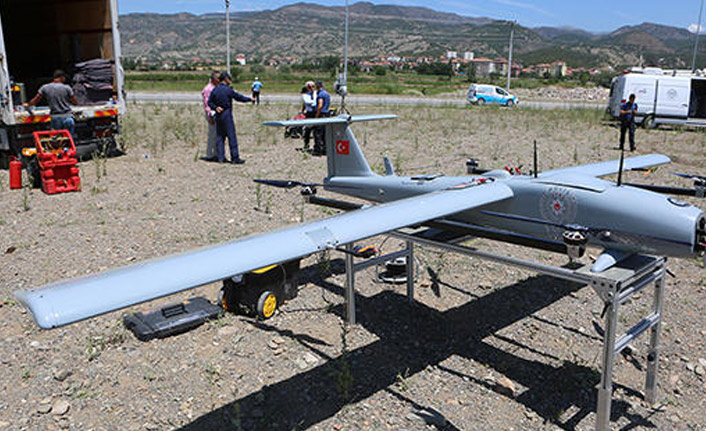 İnsansız hava aracı "Çağatay" trafik denetiminde