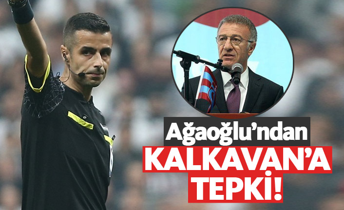 Başkan Ağaoğlu'ndan hakeme tepki