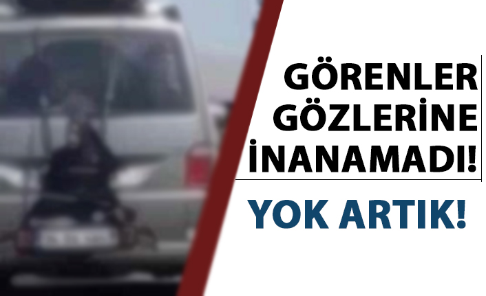 Yok artık! Şok eden görüntüler...