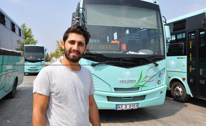 Manisa'da kadın, şöförü darp etti