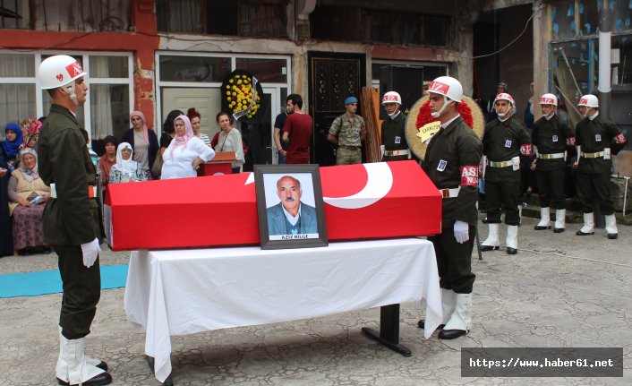 Kıbrıs Gazisi törenle toprağa verildi