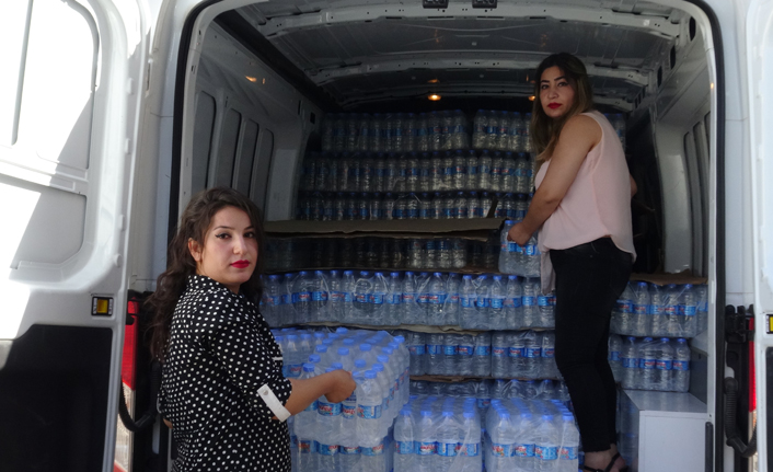 Babaları hastalandı, işin başına kızları geçti