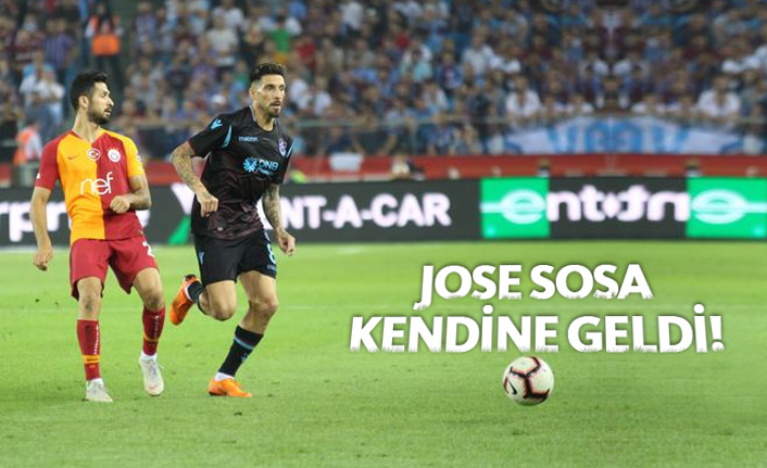 Jose Sosa kendine geldi