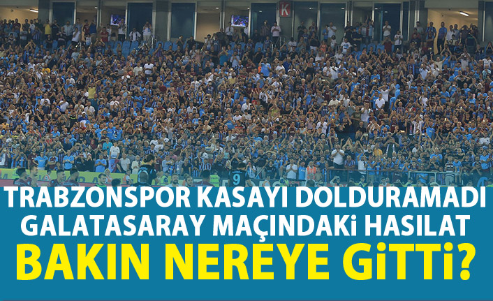 Trabzonspor'a 6 Milyon TL!