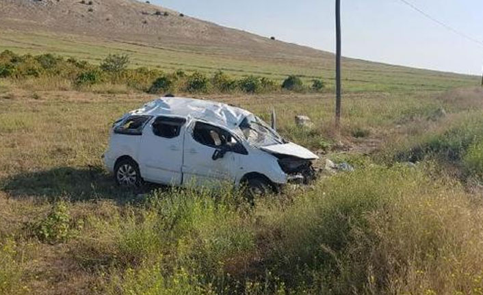 Trabzon Adliyesi'nde çalışan çift kaza yaptı