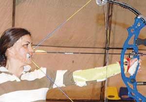 Ağzıyla Ok Atarak Madalya Aldı