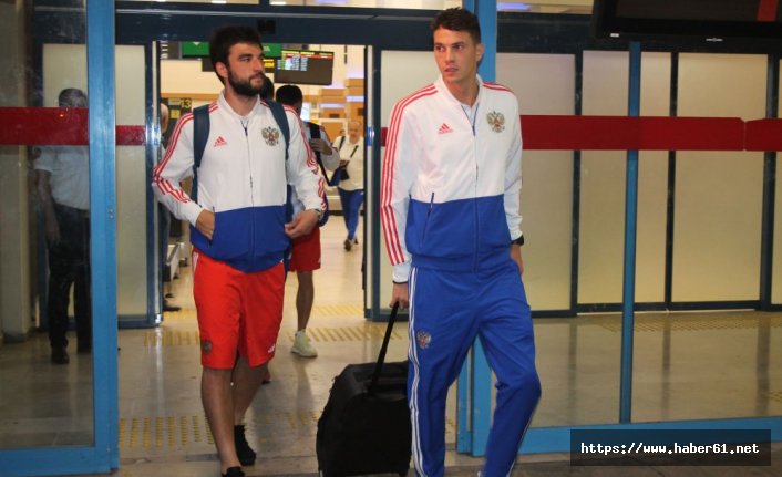 Rusya Milli Takımı Trabzon'a geldi