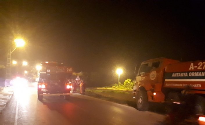 Hatay’da orman yangını: 4 hektar alan zarar gördü