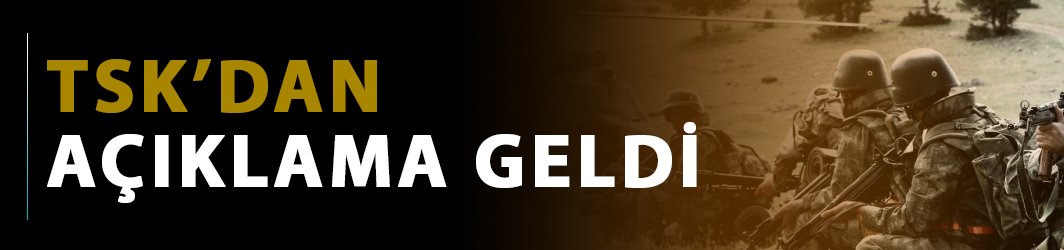 TSK 3 teröristin etkisiz hale getirildiğini bildirdi. 6 Eylül 2018