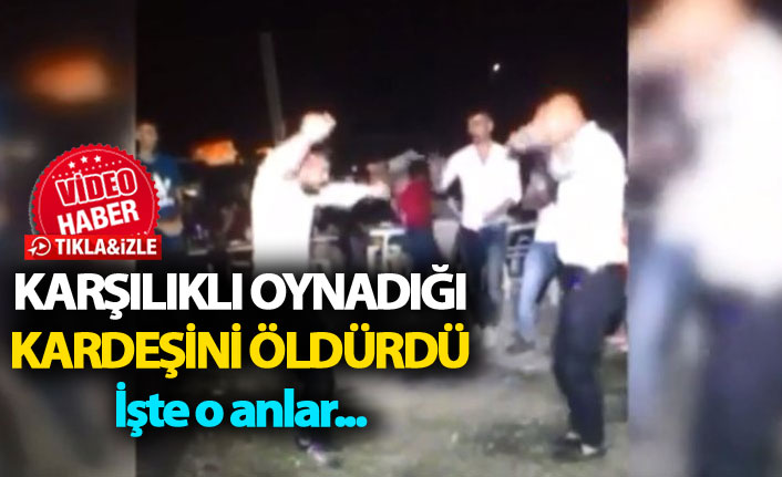 Düğünde kardeşinin silahıyla ölen gencin vurulma anı ortaya çıktı