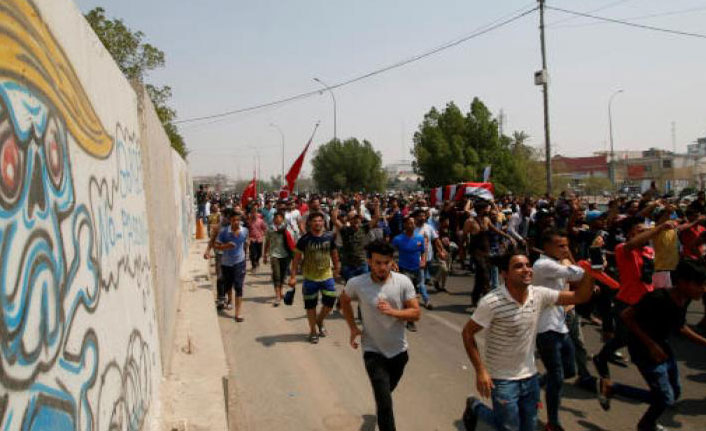 Basra’da sokağa çıkma yasağı ilan edildi