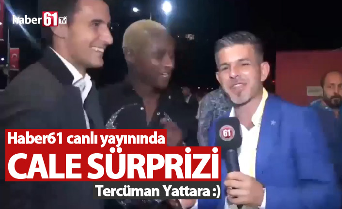 Haber61 canlı yayınında Hrvoje Cale sürprizi