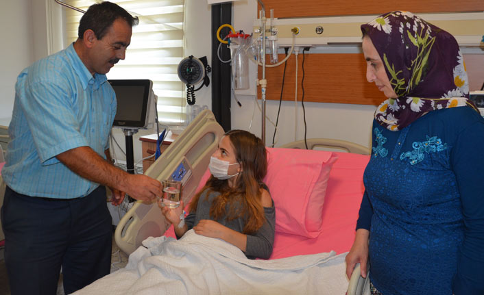 Genç kız Samsun'dan gelen organla hayata tutundu