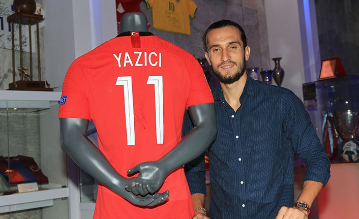 Yusuf'un forması müzede