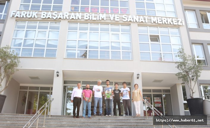 Trabzon'da öğrenciler TÜBİTAK'ta finale kaldılar