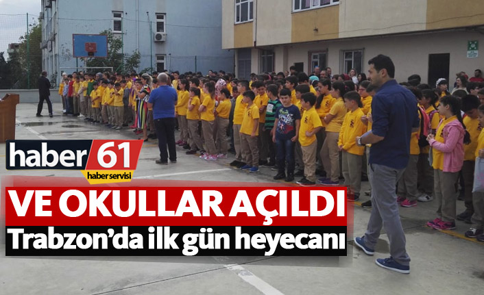 Ve okullar açıldı...17.09.2018